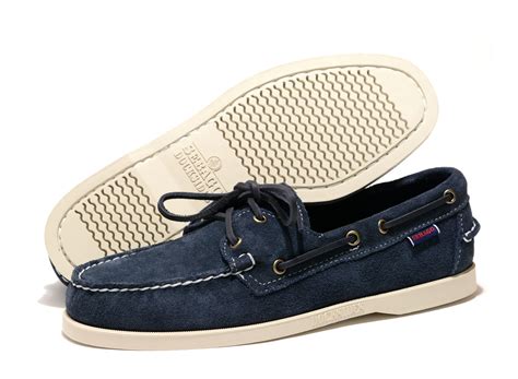 sebago docksides suede.